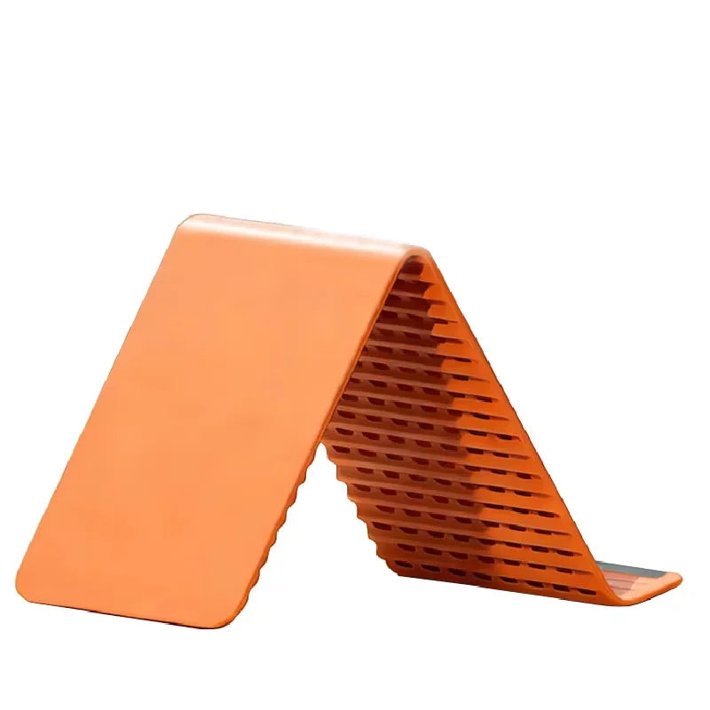 Flexible Silicone Foldable Phone Holder for Phone Tablet Laptop Desk Accessories for Home Office Bendable Portable Desktop Mount